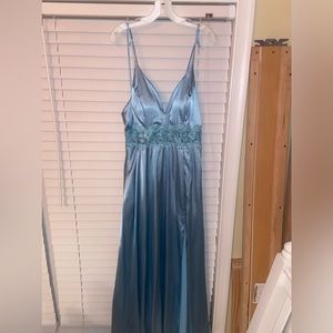 A City Triangles dress from David’s Bridal. Never been worn before.